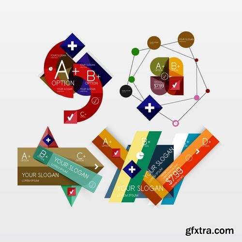 Stock Vector - Modern Business Infographic Templates , 60EPS