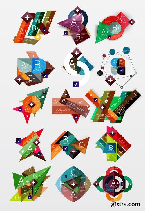 Stock Vector - Modern Business Infographic Templates , 60EPS