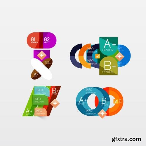 Stock Vector - Modern Business Infographic Templates , 60EPS