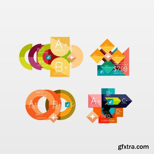 Stock Vector - Modern Business Infographic Templates , 60EPS