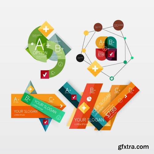 Stock Vector - Modern Business Infographic Templates , 60EPS