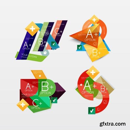 Stock Vector - Modern Business Infographic Templates , 60EPS