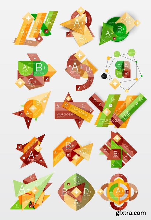 Stock Vector - Modern Business Infographic Templates , 60EPS