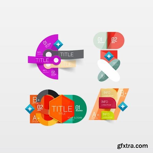 Stock Vector - Modern Business Infographic Templates , 60EPS