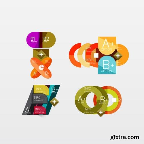 Stock Vector - Modern Business Infographic Templates , 60EPS