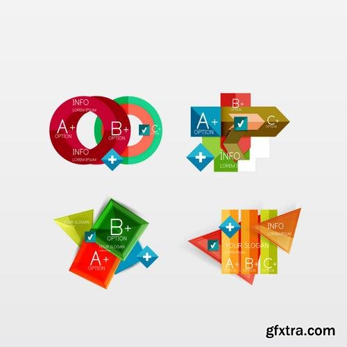 Stock Vector - Modern Business Infographic Templates , 60EPS