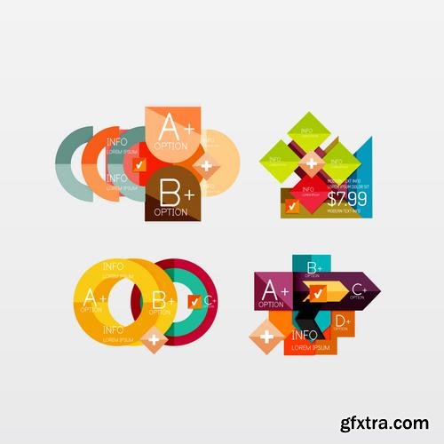 Stock Vector - Modern Business Infographic Templates , 60EPS