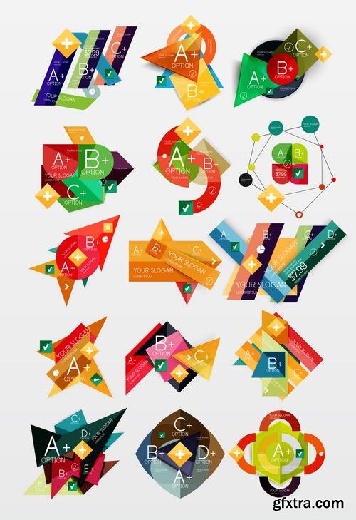 Stock Vector - Modern Business Infographic Templates , 60EPS