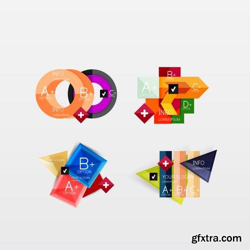 Stock Vector - Modern Business Infographic Templates , 60EPS