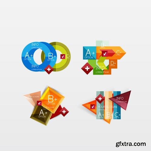 Stock Vector - Modern Business Infographic Templates , 60EPS