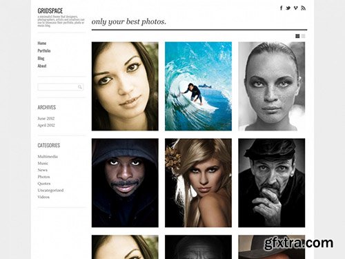 GraphPaperPress - Gridspace v1.4.5 - Responsive Portfolio Theme for WordPress