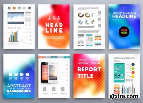 Stock Vectors - Business Flyer Template 8