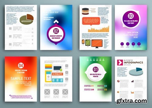 Stock Vectors - Business Flyer Template 8