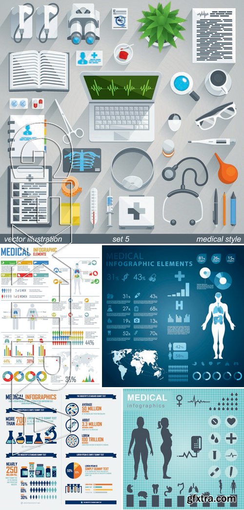 Stock Vectors - Medical Concept 23