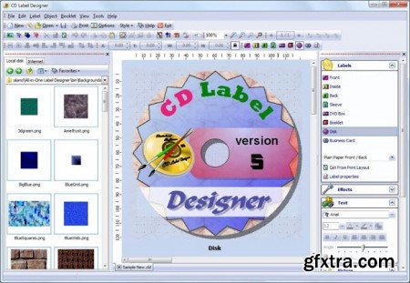 Dataland CD Label Designer v5.4 Build 607 Portable