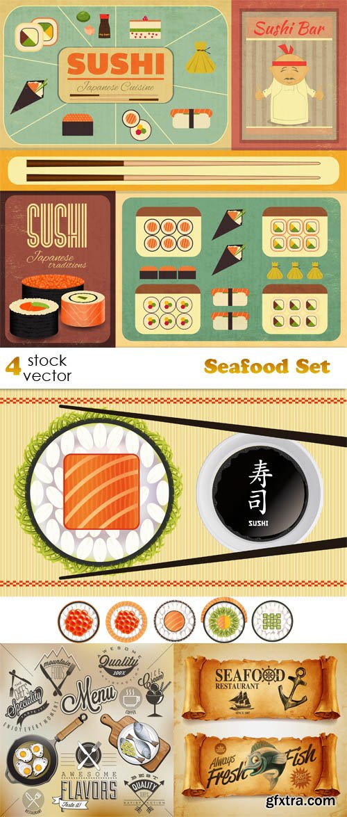 Vectors - Seafood Set