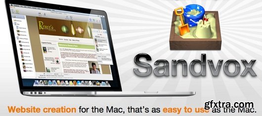 Sandvox 2.9.4 (Mac OS X)