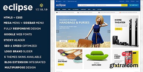 ThemeForest - Eclipse - Responsive Multipurpose Magento Theme