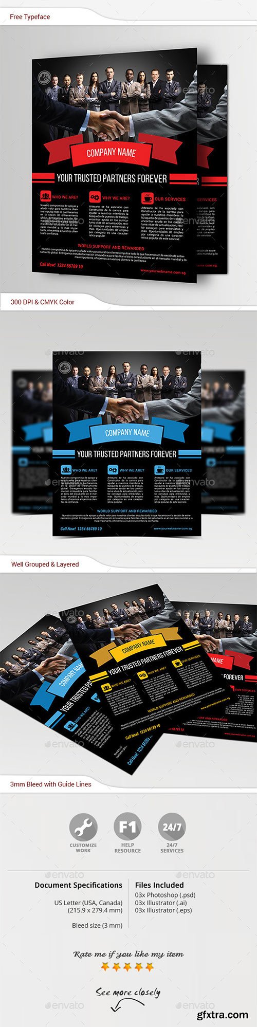 GraphicRiver - Corporate Business Flyer 10946984