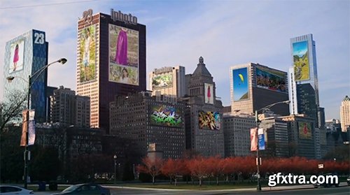 Videohive City - Ads on Buildings 6335275