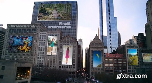 Videohive City - Ads on Buildings 6335275