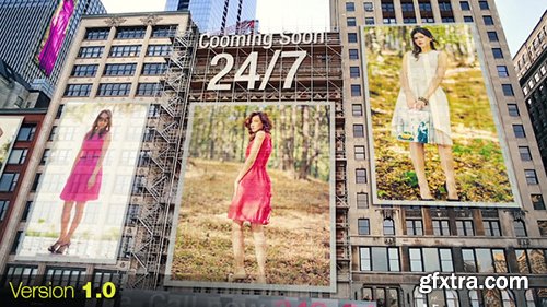 Videohive City - Ads on Buildings 6335275