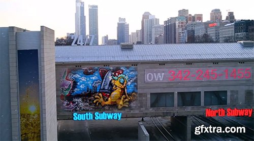 Videohive City - Ads on Buildings 6335275