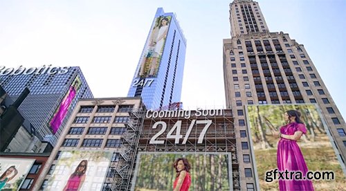 Videohive City - Ads on Buildings 6335275