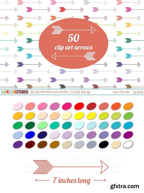 CM - Arrow Clipart: png/svg/ai/eps files 195848