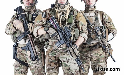 Stock Photos - Soldiers 2, 25xJPG