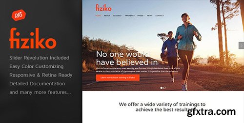 ThemeForest - Fiziko - Gym & Fitness Template - RIP