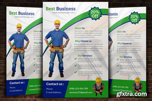 CM - Handyman & Plumber Services Flyer 225073