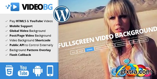 CodeGrape - HTML5 Video Background WordPress Plugin 4220