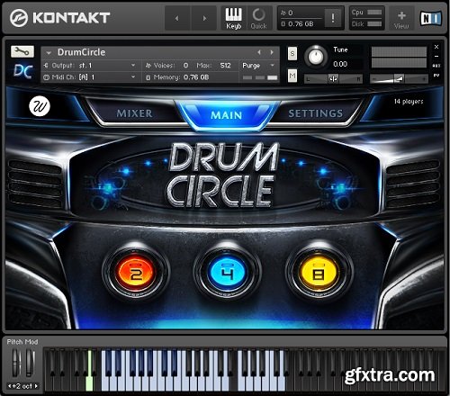 Wavesfactory DrumCircle KONTAKT-SYNTHiC4TE