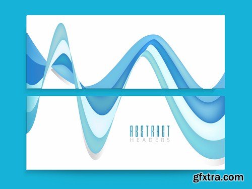 Abstract Banners Collection #16 - 25 Vectors