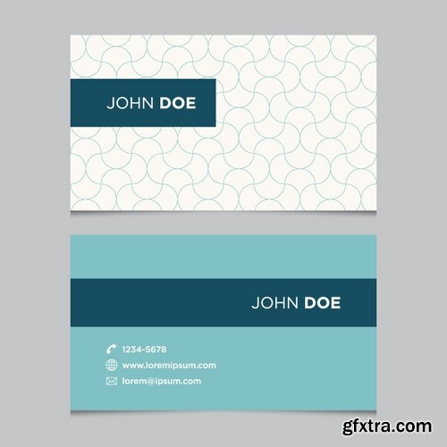 Collection of business cards templates #13-25 Eps