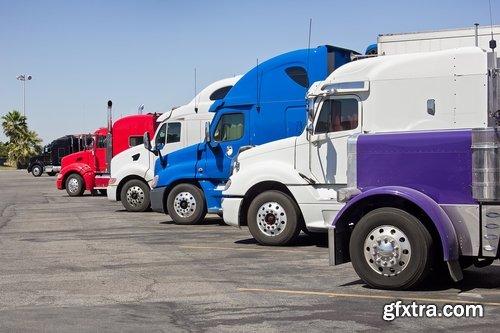 Collection of freight transportation logistics heavy-truck auto business 25 HQ Jpeg