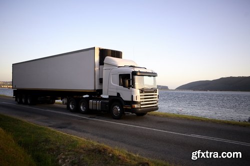 Collection of freight transportation logistics heavy-truck auto business 25 HQ Jpeg