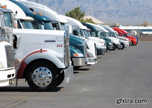 Collection of freight transportation logistics heavy-truck auto business 25 HQ Jpeg