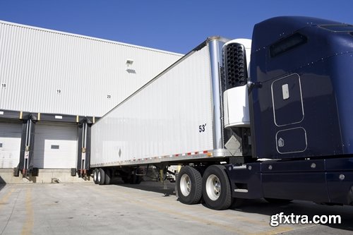 Collection of freight transportation logistics heavy-truck auto business 25 HQ Jpeg