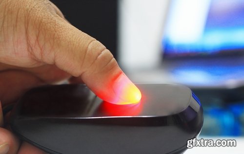 Collection fingerprint scanner laser scanning 25 HQ Jpeg