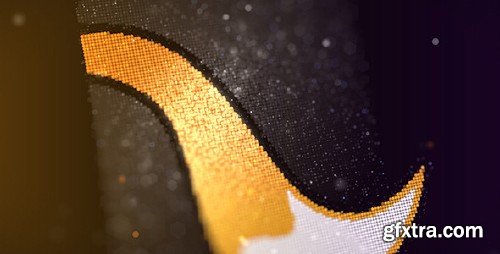 VideoHive - Glitter Particles - Fashion Logo Reveal 10950488