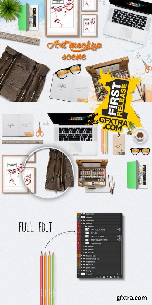 Artist Scene Mockup Creator - CM 237527