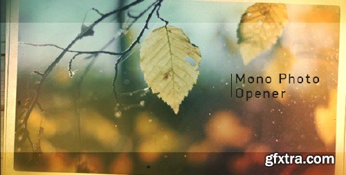 VideoHive - Mono Photo Opener 10948573