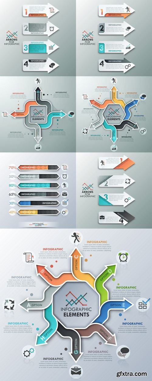 Vector - Modern Infographics Options Template