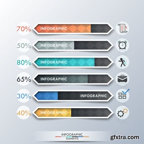 Vector - Modern Infographics Options Template