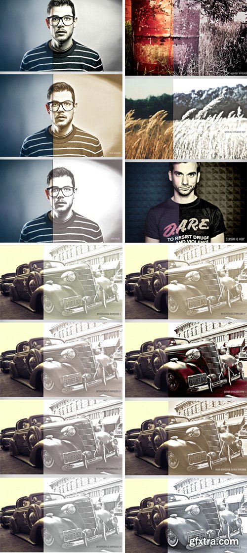 GraphicRiver - 29 Premium Vintage Apperture Presets Vol.1