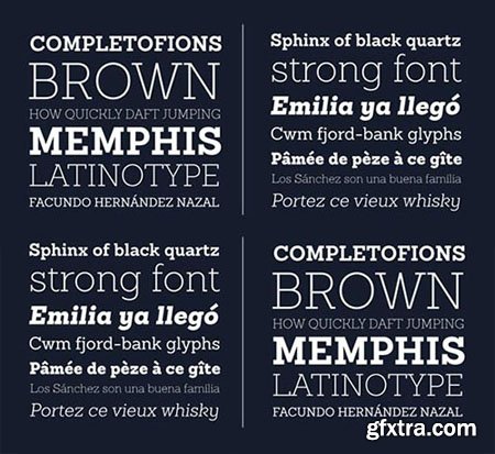 Exquisite Font Set (OTF)