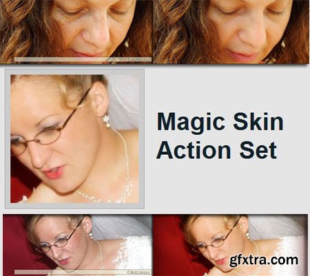 Magic Skin Action Set for Photoshop (CS+)