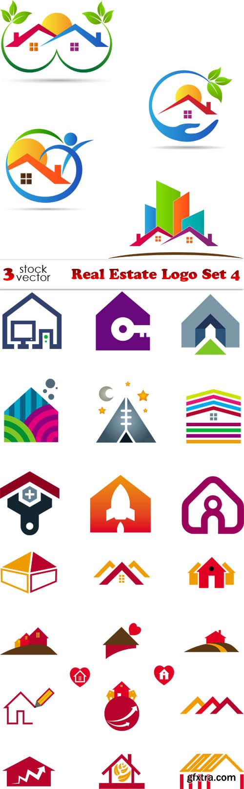 Vectors - Real Estate Logo Set 4